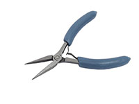 Small Long Nose Plier with Serrated Jaw
