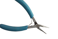 Small Long Nose Slim Plier with Serrated Jaw