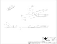 Size 20 Short 0 Degree Inline Carbide Nipper Blade for Wire Cutting