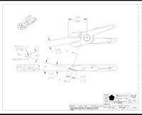 Size 20, 15 Degree Standard Angle Carbide Nipper Blade