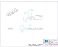 Size 5, 15 Degree Standard Angle Nipper Blade with Relieved Tip - 2