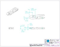 Size 5, 15 Degree Standard Angle Nipper Blade - 2