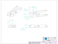Size 10, 45 Degree Deep Angle Double Pocket Nipper Blade - 2