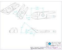Size 10, 40 Degree Deep Long Angle Nipper Blade - 2