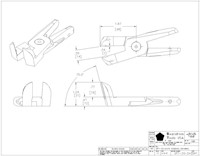 Size 20, 75 Degree Deep Angle Nipper Blade with Rounded Back