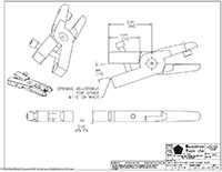 Drawing for  Size 20, Hose Clamp Plier for W110
