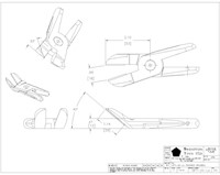 Size 20, 40 Degree Deep Angle Long Nipper Blade - GPT-20-LA - 2