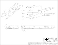 Size 20 Long 0 Degree Inline Nipper Blade with Special Hone - 2