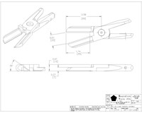 Size 20 Long 0 Degree Inline Nipper Blade with Full Length Cut - 2