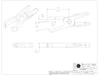 Size 20, 90 Degree Angle End Elongated Nipper Blade