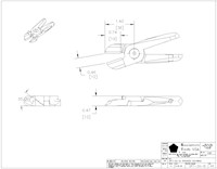 Size 20 Short 0 Degree Inline Nipper Blade - 2