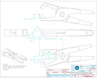 Size 30, 65 Degree Angle End Nipper Blade