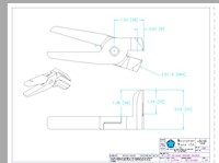 Size 30, 90 Degree Perpendicular Offset Nipper Blade - GPT-30-DA90 - 2