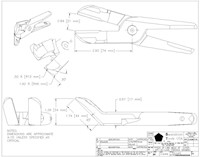 Size 30, 45 Degree Deep Angle Long Nipper Blade - 2