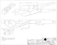 Size 30, 20 Degree Reverse Angle Nipper Blade - 2