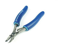 Small 45 Degree Angled End Flush Cutter with Ergo Handle