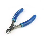 Small Carbide Dual Tapered Fine Tip Full Flush Cutter with Coil Spring