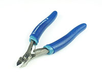 Small Carbide Dual Tapered Fine Tip Full Flush Cutter with Ergo Handle