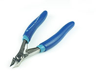 Small Carbide Tapered Ultra Sharp Tip Full Flush Cutter with Ergo Handle