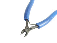 Small Carbide Dual Tapered Fine Tip Full Flush Cutter for Kevlar