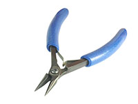 Small Snipe Nose Plier with Serrated Jaw