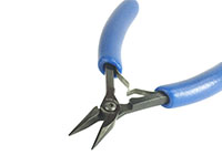 Small Snipe Nose Plier with Serrated Jaw