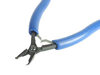 Small 45 Degree Angled End Relieved Super Flush Cutter with Ergo Handle