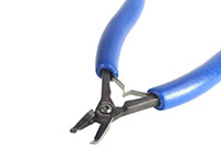 Small Super Flush 45 Degree Angled End Cutter with Ergo Handle