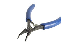 Small Curved Snipe Nose Plier with Smooth Jaw