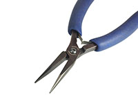 Midsize Long Nose Plier with Serrated Jaw with Ergo Handle