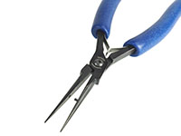 Midsize Needle Nose Extra Long Plier with Smooth Jaw with Ergo Handle