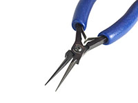 Midsize Needle Nose Plier with Smooth Jaw with Ergo Handle