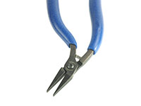Midsize Flat Nose Plier with Smooth Jaw and Pistol Grip Ergo Handle