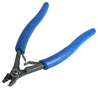 Micro Super Flush Angled End Cutter with Ergo Handle