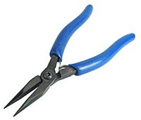 Large Long Nose Smooth Heavy Duty Plier with Ergo Handle