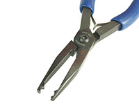Large Long Nose Plier, Grooved for Connectors