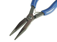 Large Long Nose Plier with Serrated Jaw and Ergo Handle