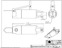 Drawing for  Size 10 Manual Nipper Cylinder