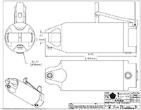 Drawing for  Size 30 Manual Nipper Cylinder