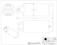Drawing for Size 30 Robotic Nipper Cylinder