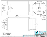 Drawing for  Size 50 Robotic Nipper Cylinder